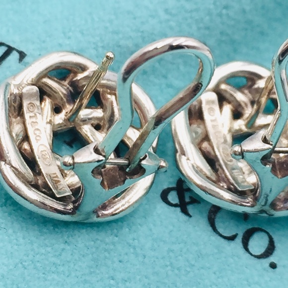 Tiffany & Co. Weave Knot Earrings - Picture 6 of 8
